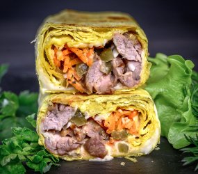 Шаурма со свининой